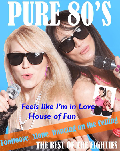 pure 80s tribute duo band
